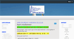 Desktop Screenshot of aabenraa-sejlclub.dk